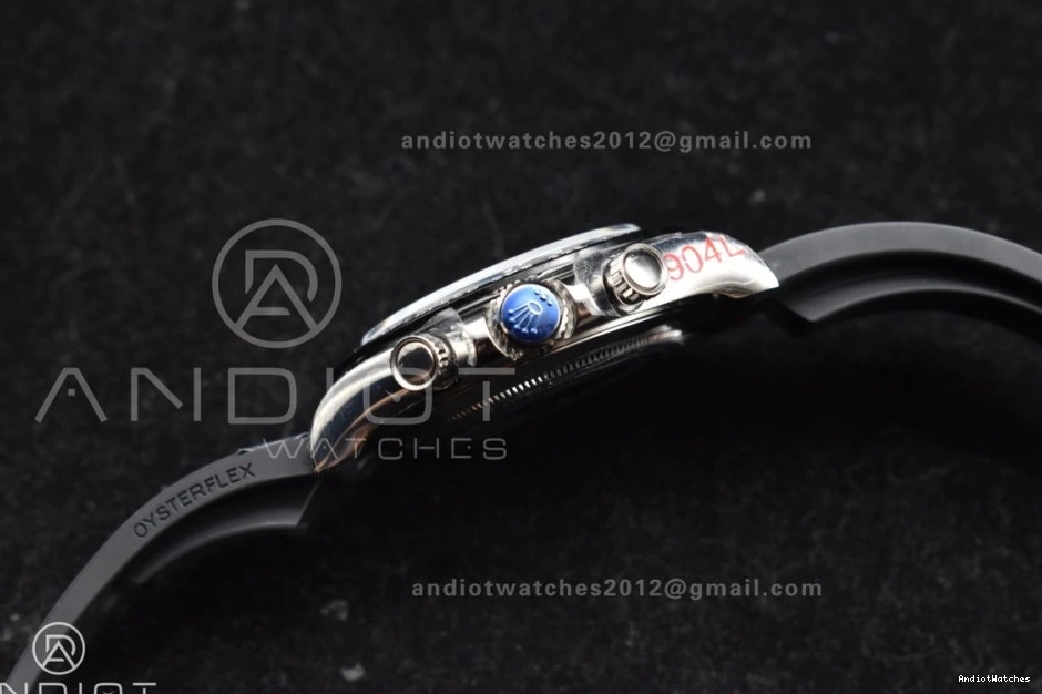 Dial 1:1 Strap Best Edition Unisex 116519 Oysterflex QF SA Gray on 788 Daytona Rubber 0211